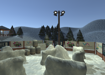 VIRTUAL ARENA JungfrauParkVIRTUAL ARENA JungfrauPark - Immersive multiplayer virtual reality snow battle game